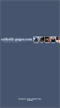 Mobile Screenshot of catholic-pages.com